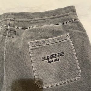 Supreme Classic Logo Overdyed Sweat Shorts